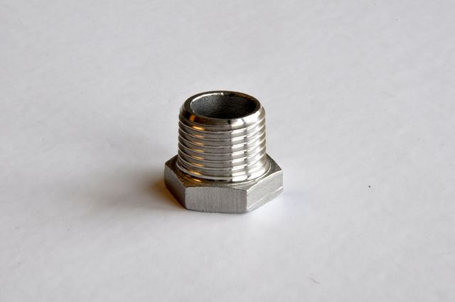 Bushing, SS, 1/2 x 3/8